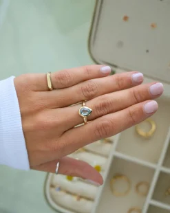 Anillo Candy Aguamarina 1