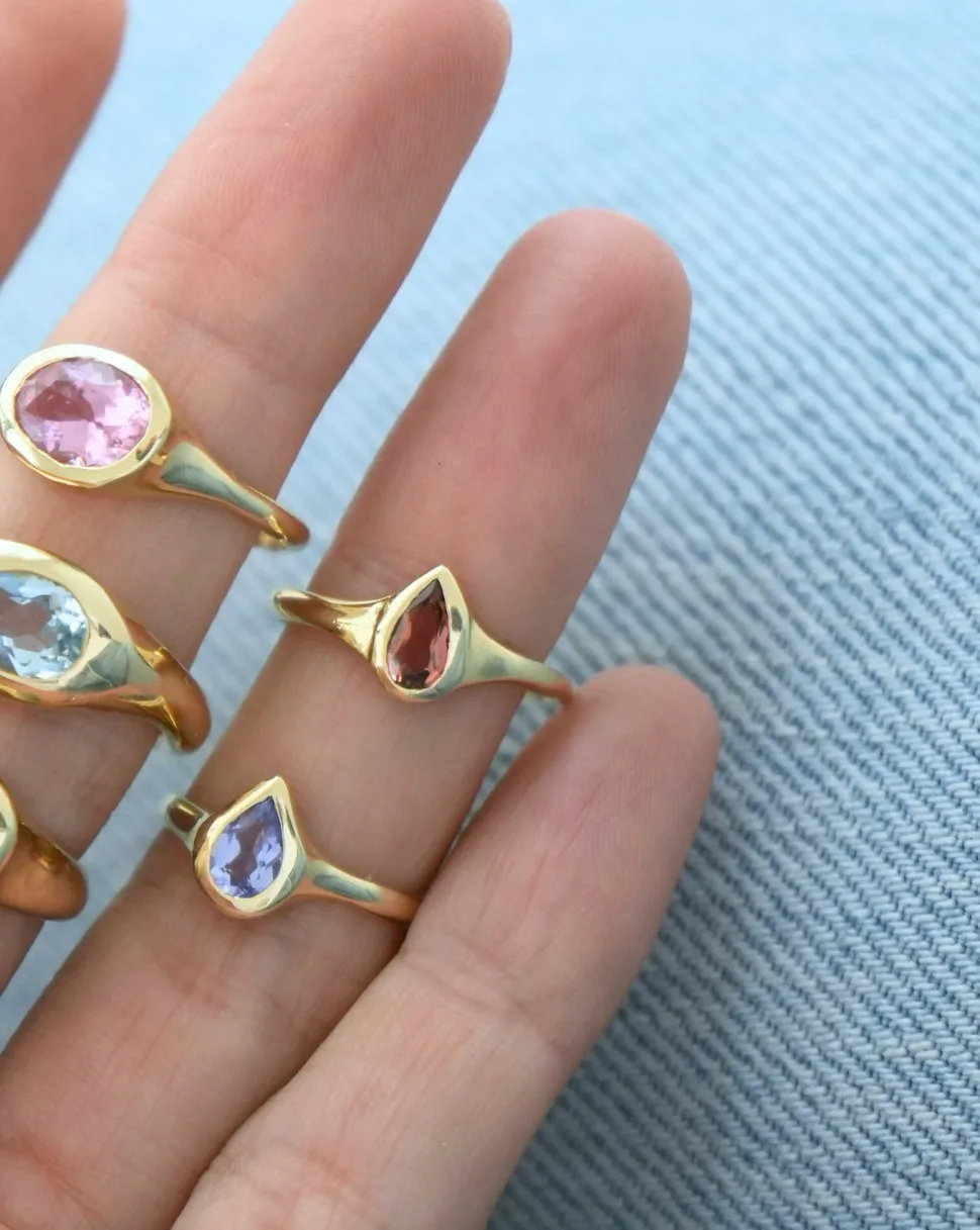 Anillo Candy Turmalina 9