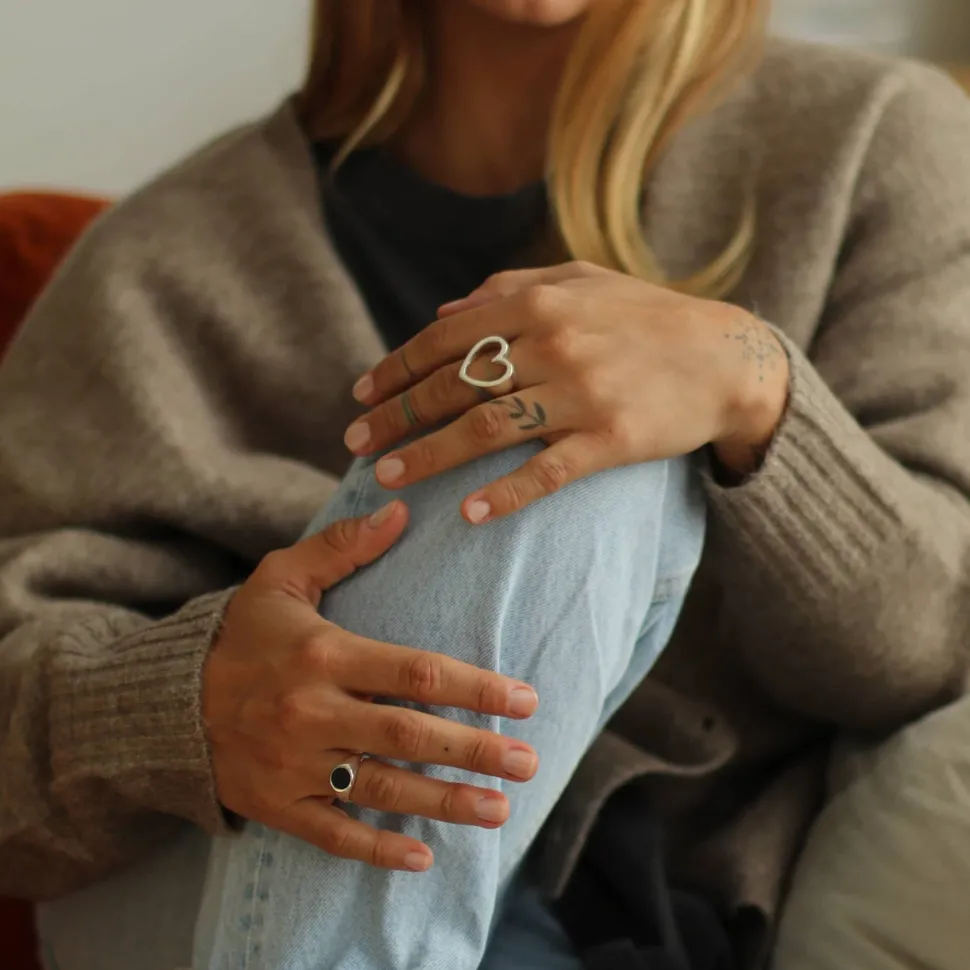 Anillo Corazón Grande