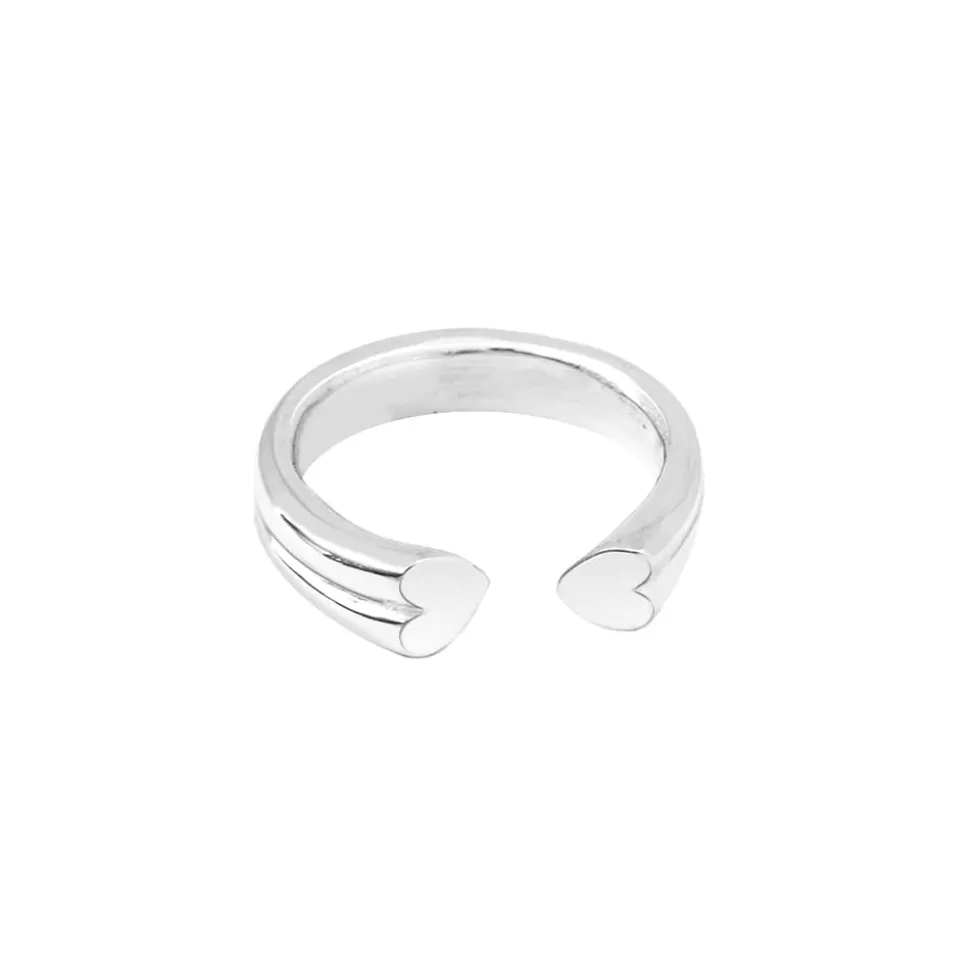 Anillo Doble Corazón