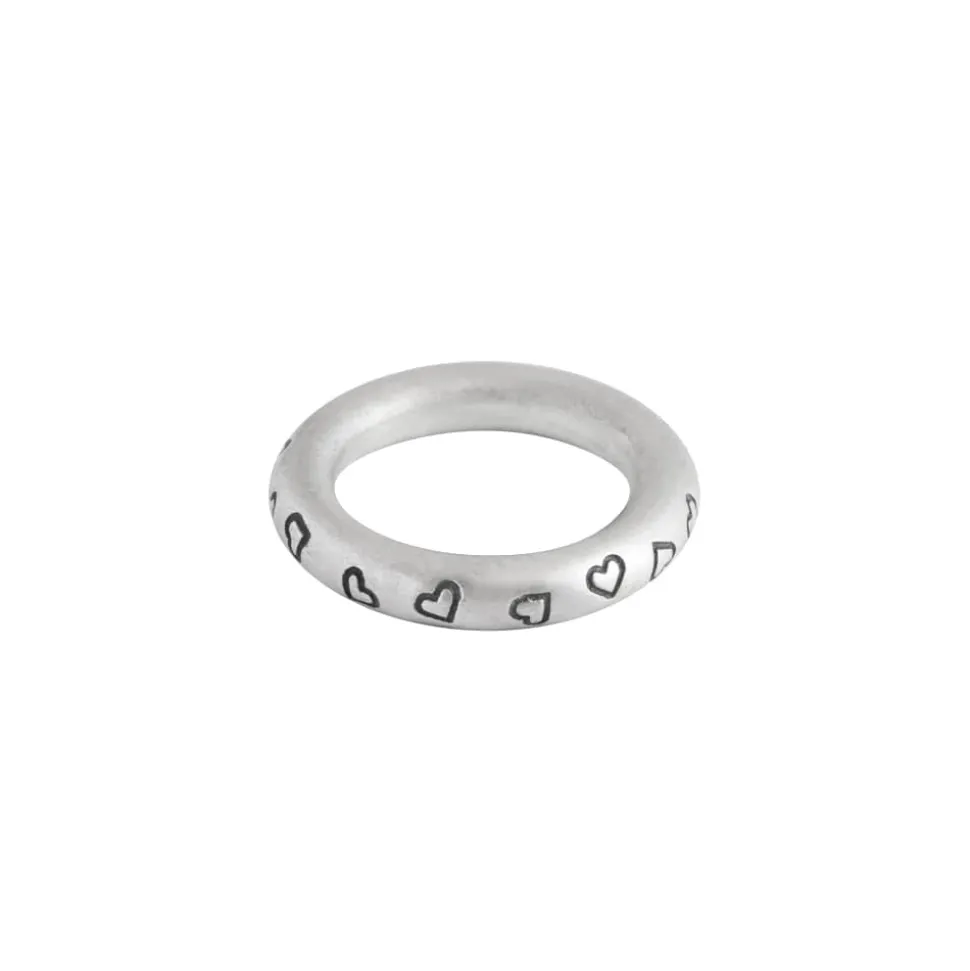 Anillo Rust Corazones