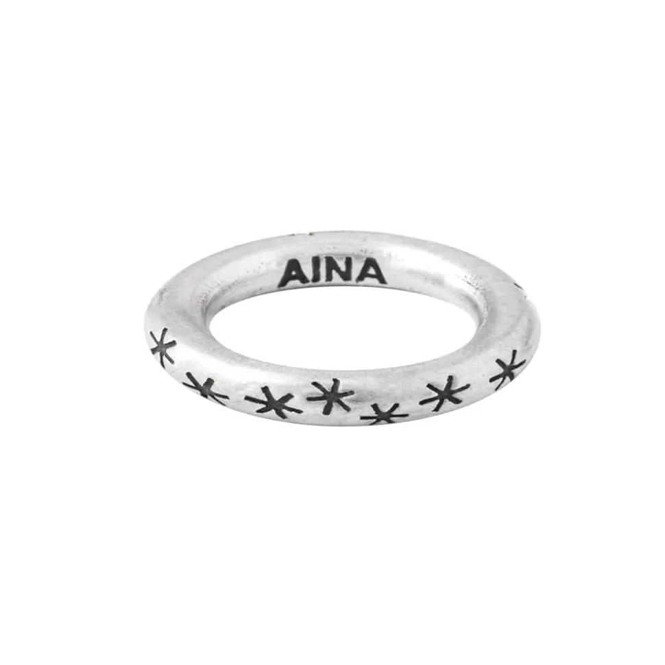 Anillo Rust Estrellas