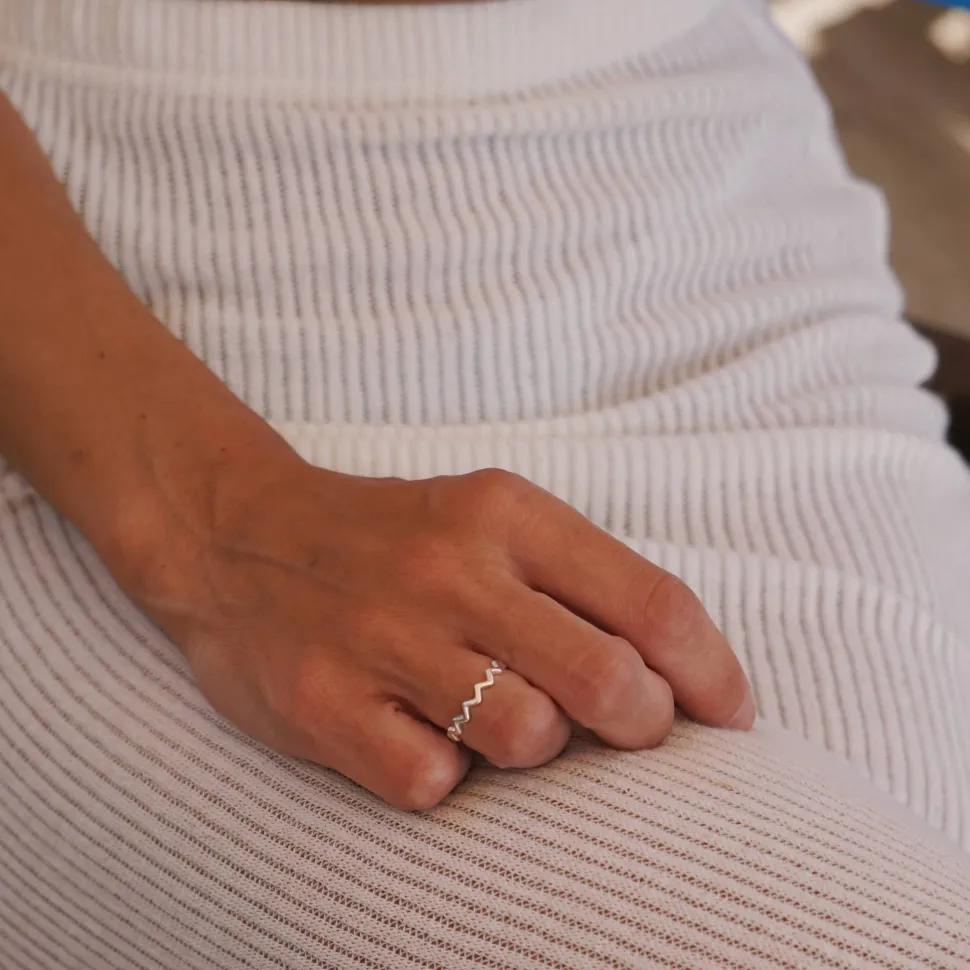 Anillo Zig Zag