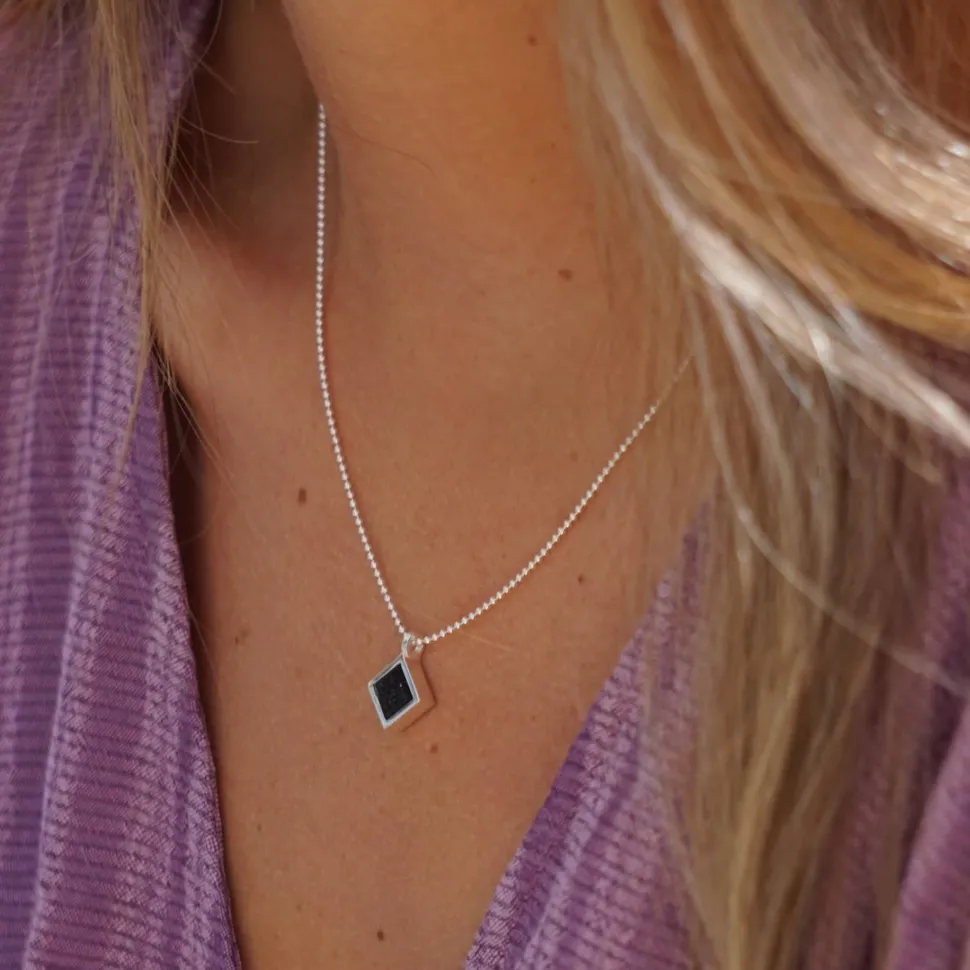 Collar Big Rumba Ónix Cristalizado
