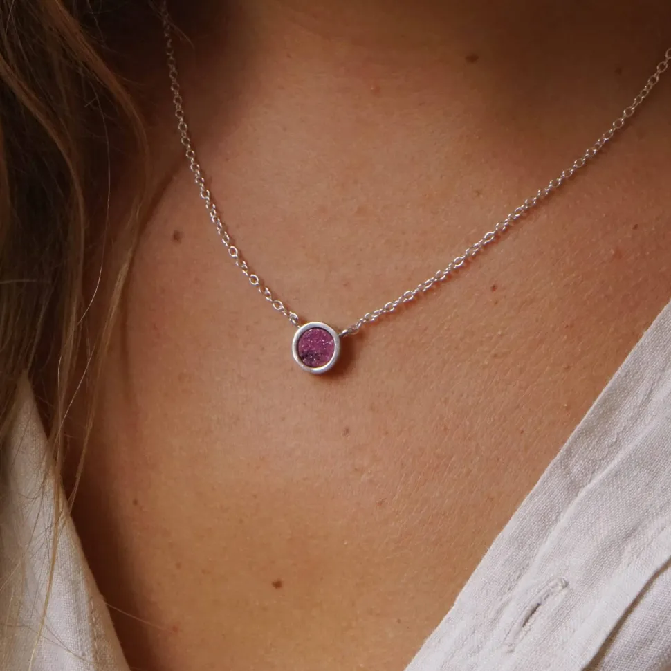 Collar Moon Cobaltocalcita