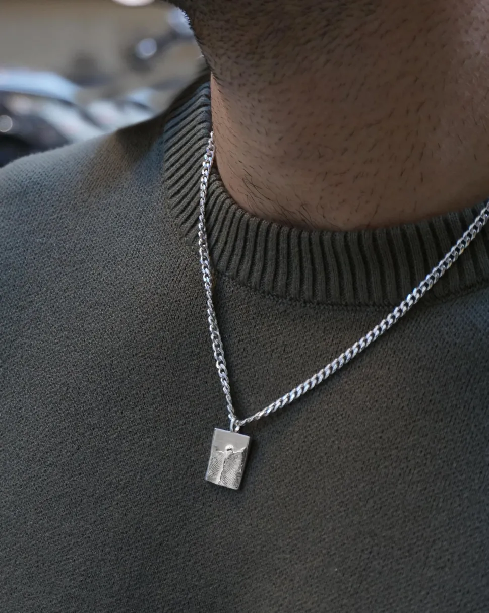 Kit -deja huella- Collar Chapa