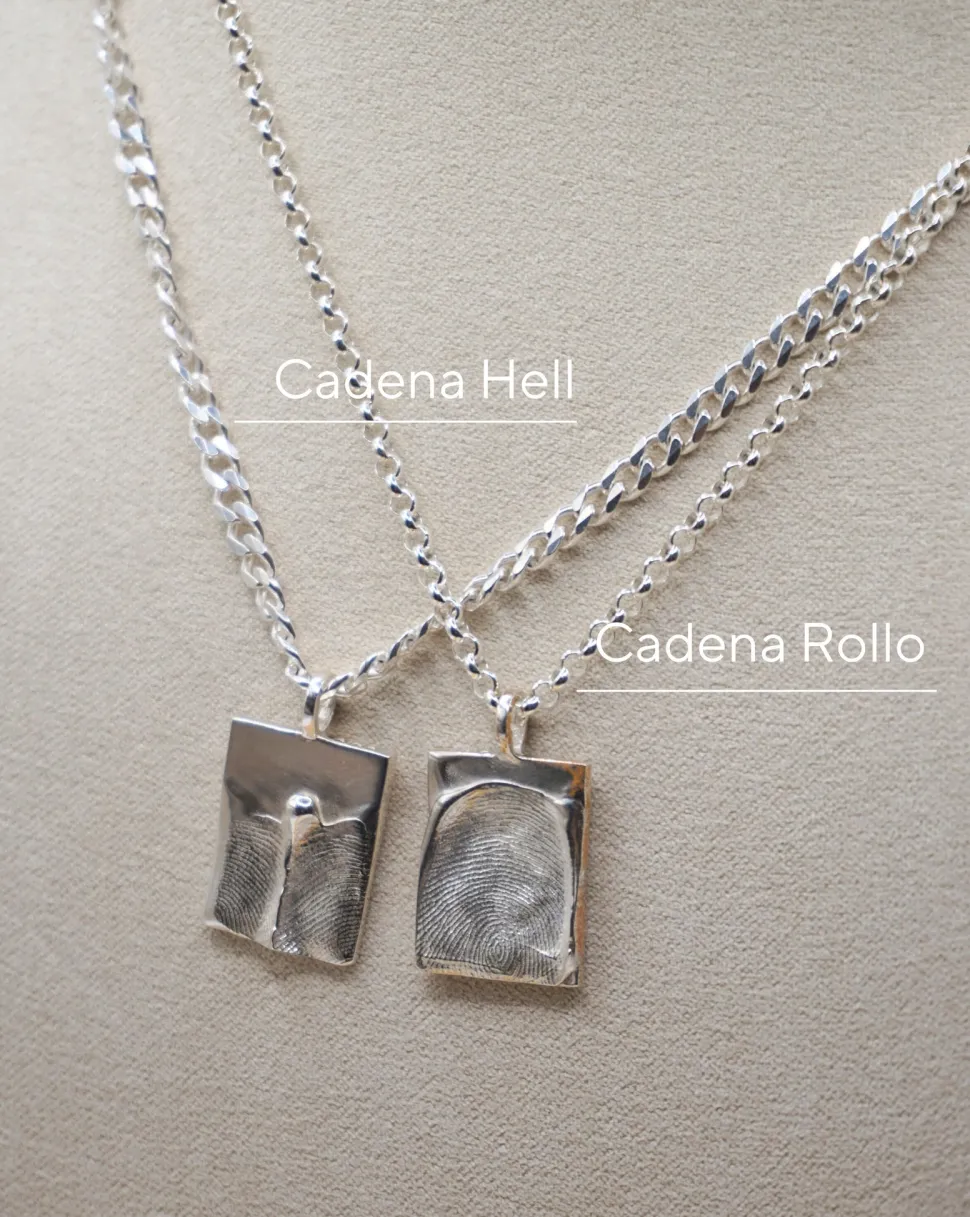 Kit -deja huella- Collar Chapa