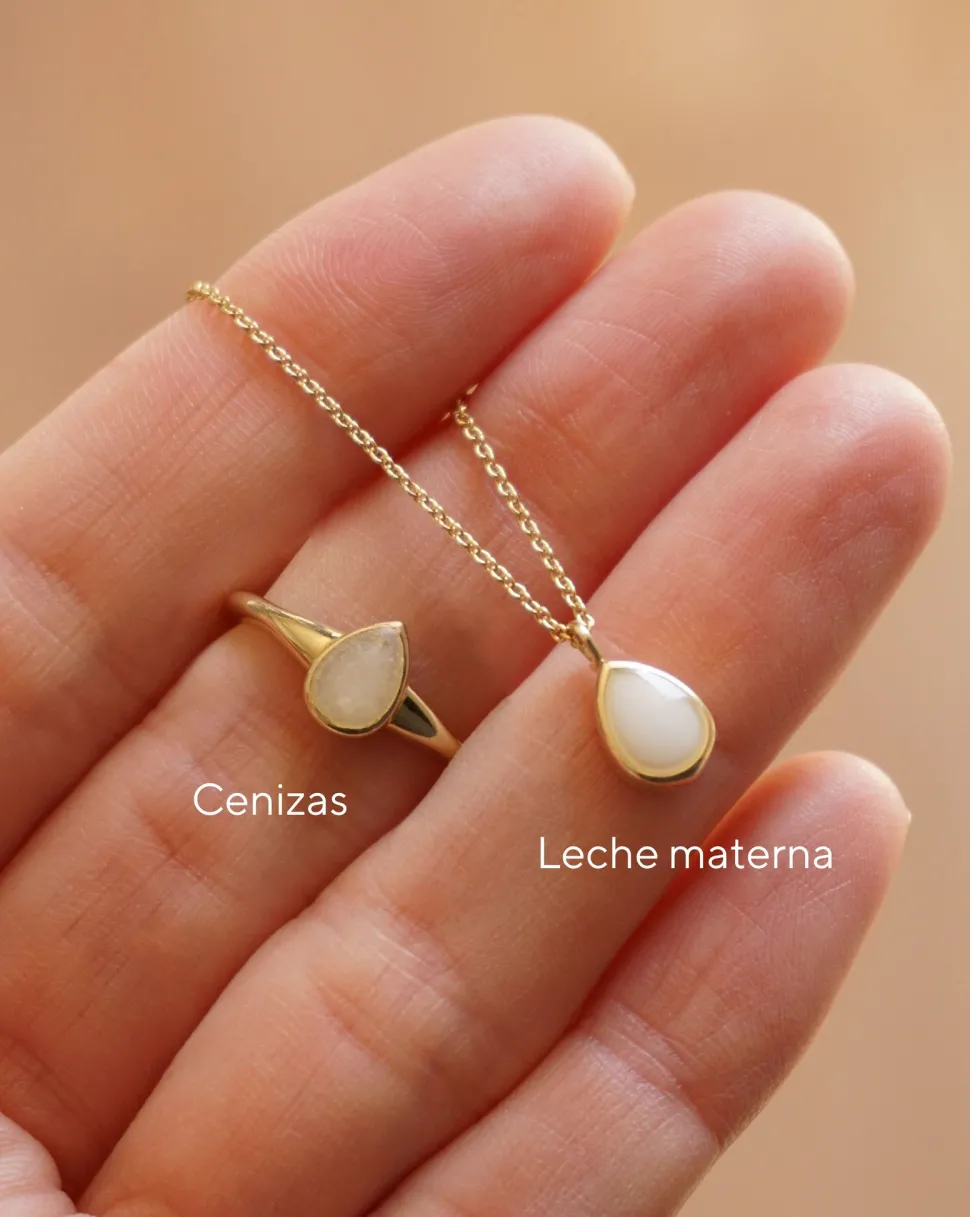 Kit -Guarda-Recuerdos Anillo Lágrima