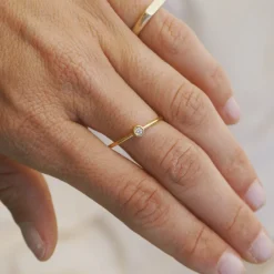 Mini Solitario Oro