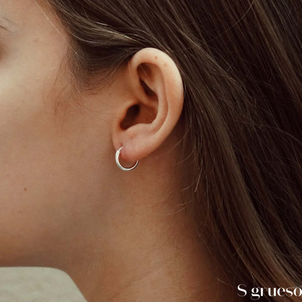 Pendientes Aros Plata