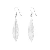 Pendientes Pluma