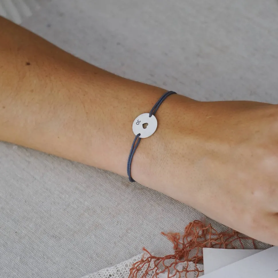 Pulsera Disco Corazón