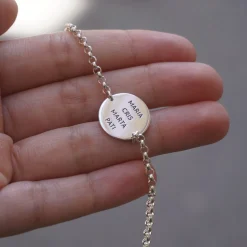 Pulsera Ita Cadena Plata