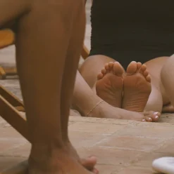 Tobillera Bolitas